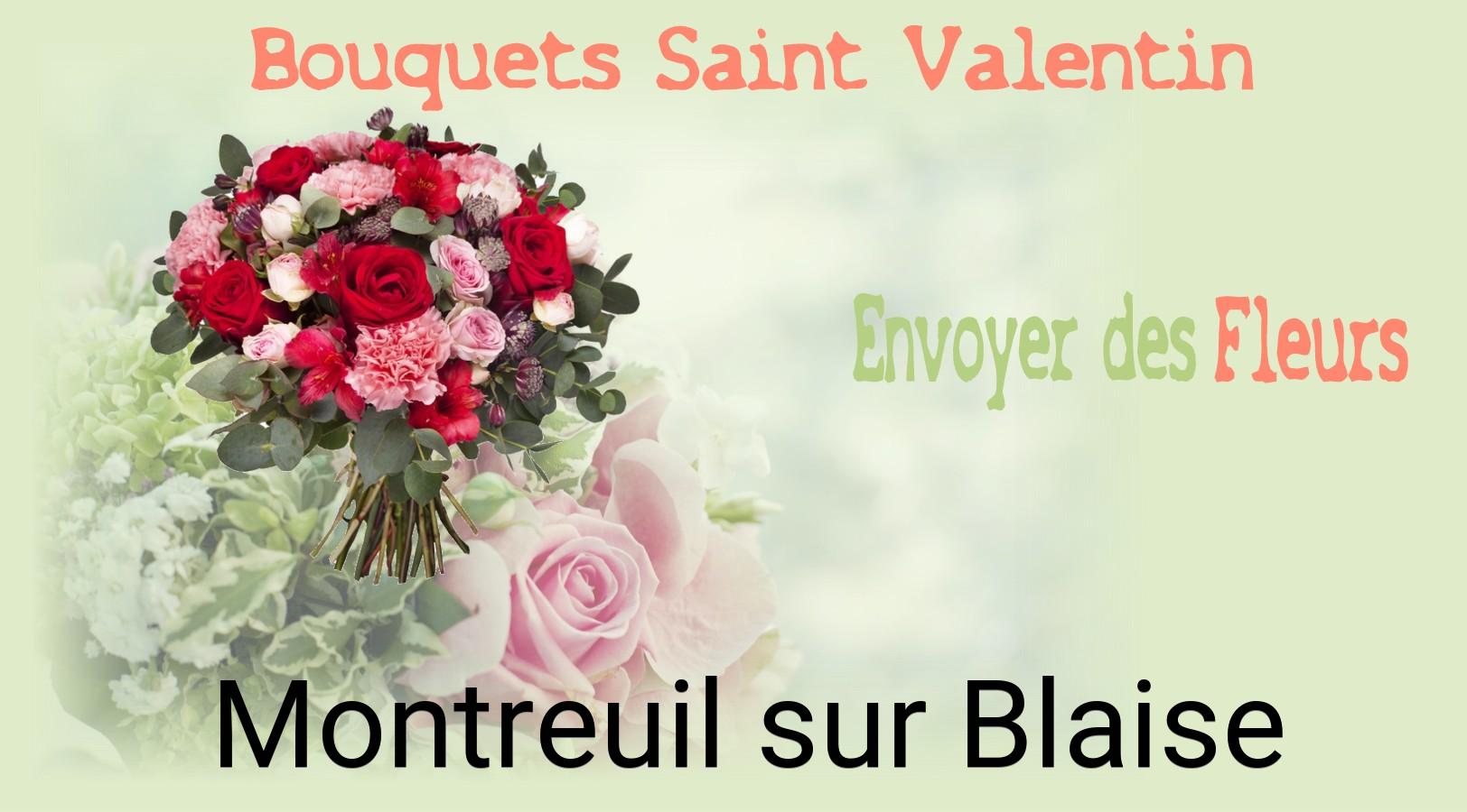 Roses de Saint-Valentin livrées à Montreuil-sur-Blaise